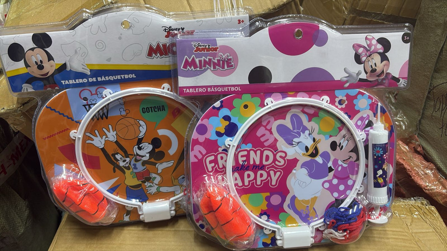 Tablero De Basquet Mickey Y Minnie