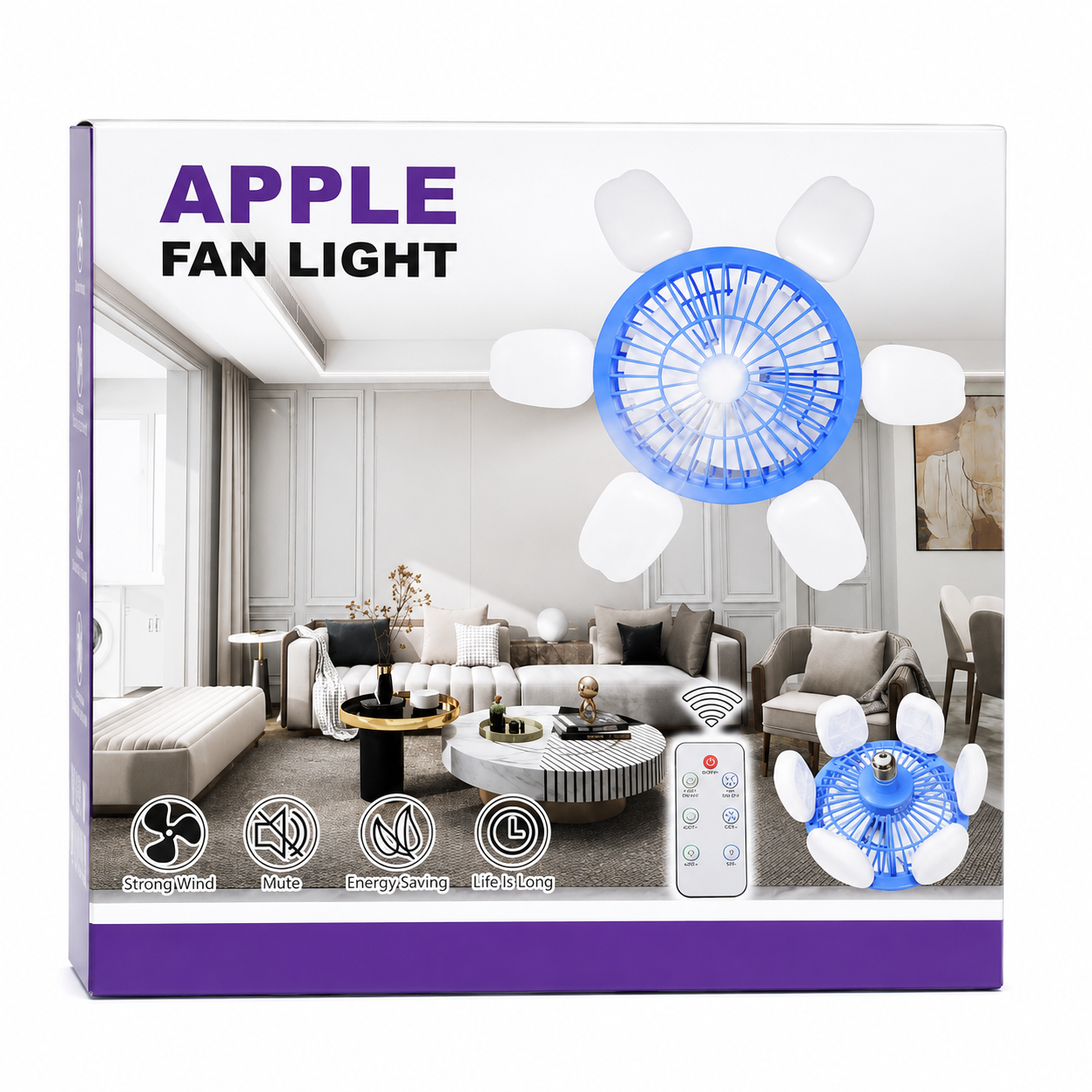 VENTILADOR CON LUZ