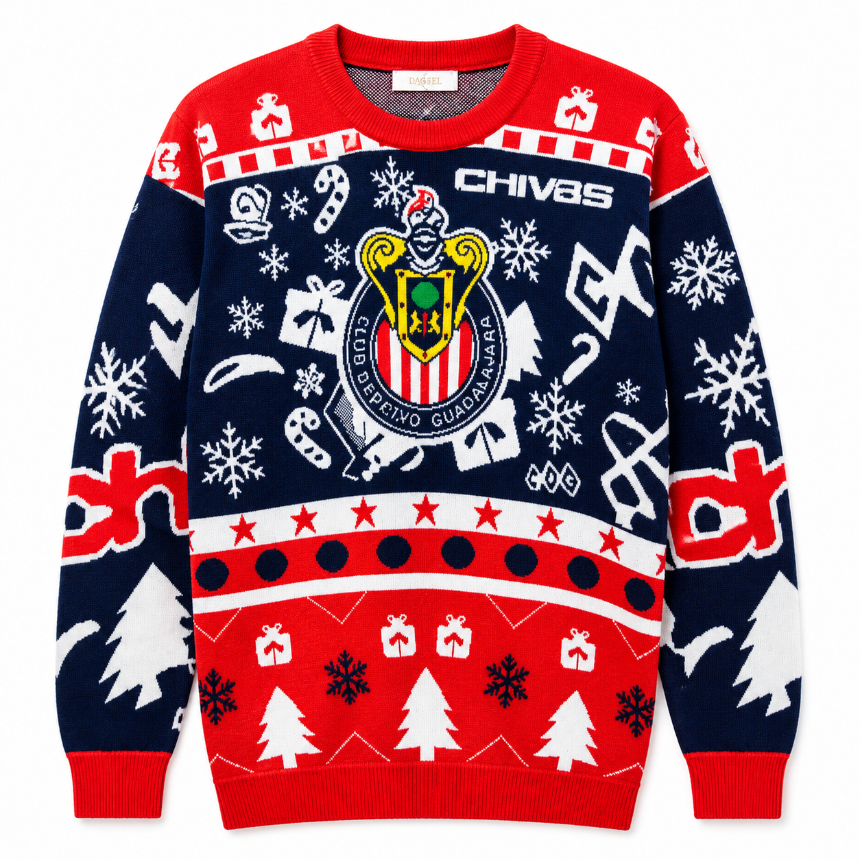 Sueter equipos navideño