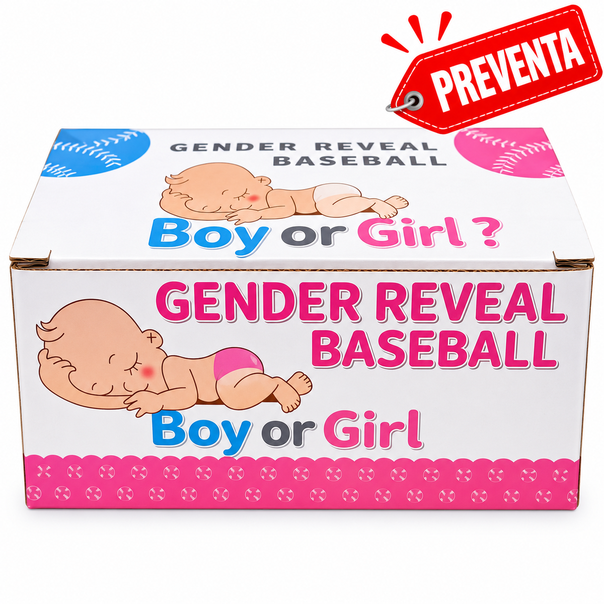 Pelota revelación de sexo