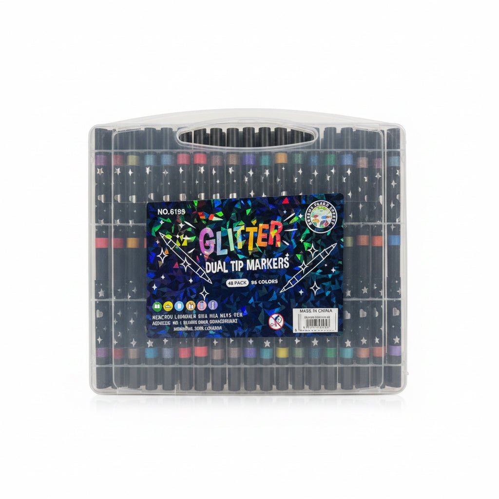 GLITTER DUAL /48 pieza