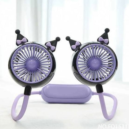 Mini ventilador cuello  Kuromi