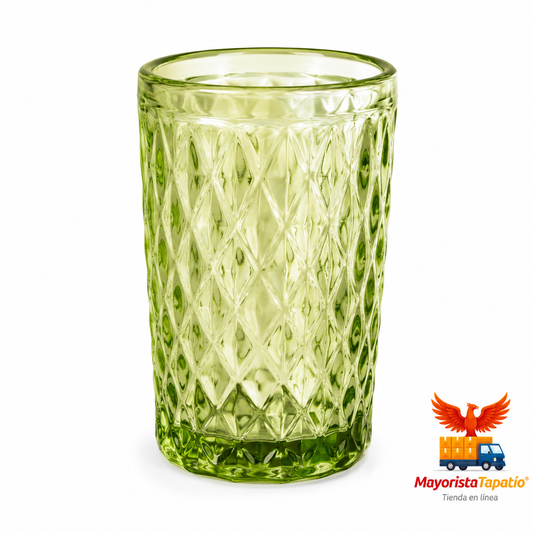 paquete 6 vasos de vidrio