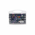 MARCADOR GLITTER DUAL TIP/ 12 PZA