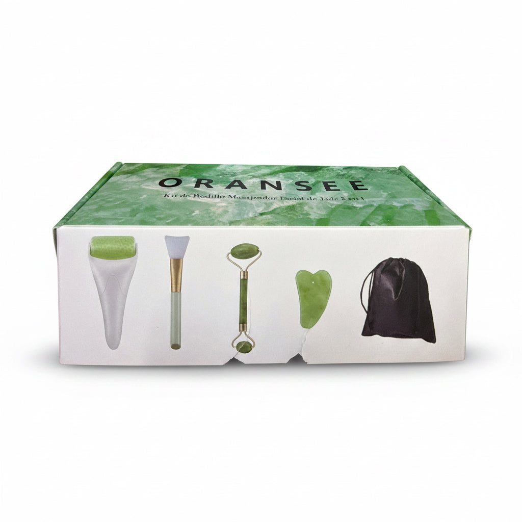 SET DE MASAJEADOR DE JADE