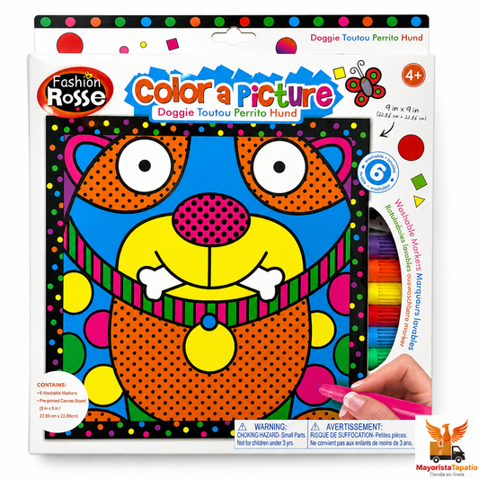 Juego De Arte Mosaico 6 Marcadores de