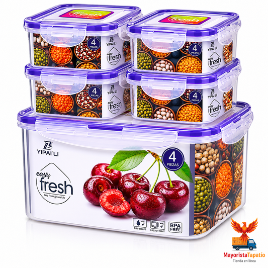 JUEGO DE CONTENEDOR 6PZ