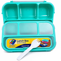 Lunch box con 4 compartimentos
