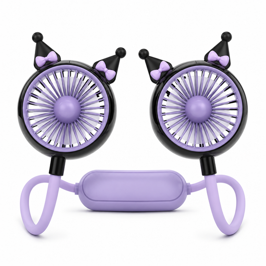 Mini ventilador cuello  Kuromi