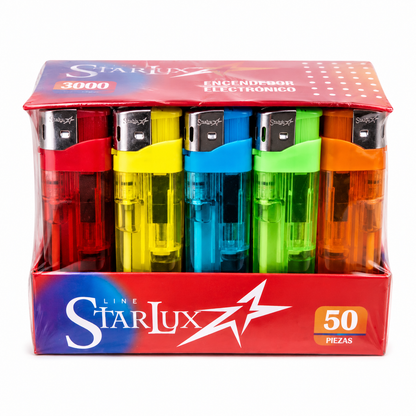 encendedor colores paquete 50 pcs