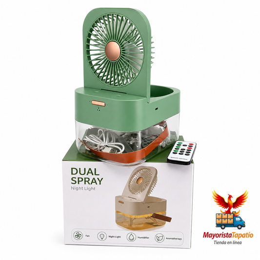 Dual spray