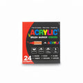MARCADOR ACRÍLICO BRUSH /24 PIEZA