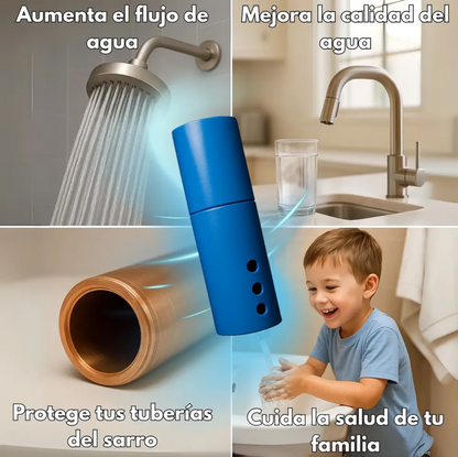Sistema Dual Desinfectante y Antisarro para Tinaco AQUATECH | Cartucho 3 Meses