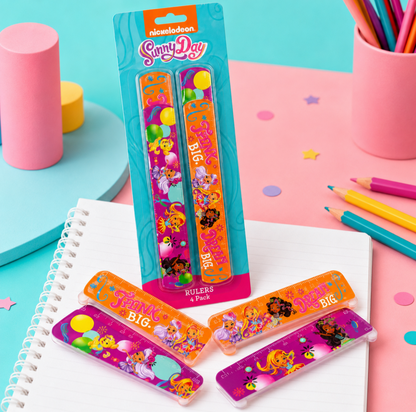 4 pack pulsera circular de regla infantil