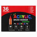 Acrylic brush 36pcs