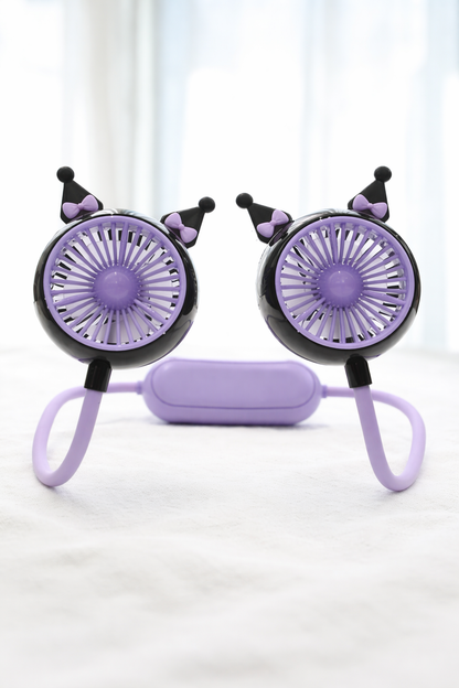 Mini ventilador cuello  Kuromi