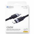 Cable de carga y datos 240w  mod WD112