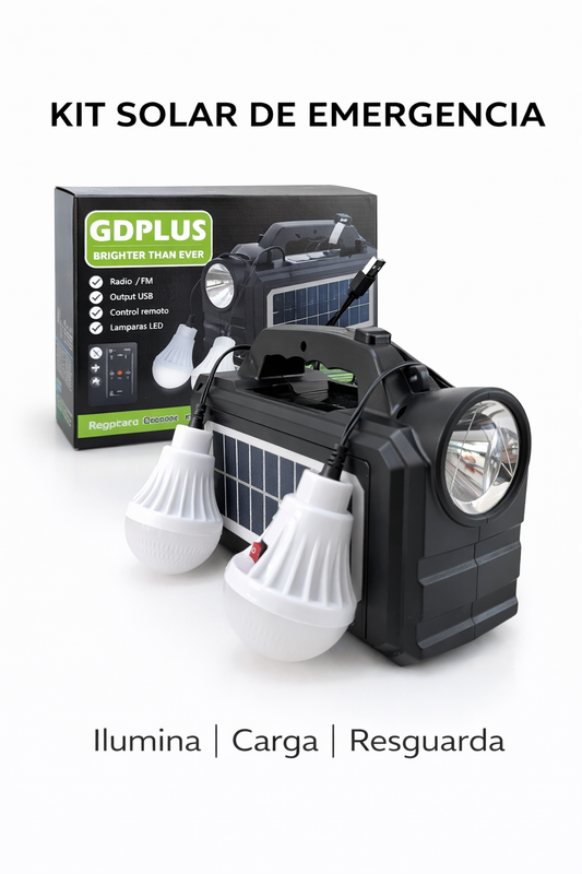 Lampara solar GD8077FM