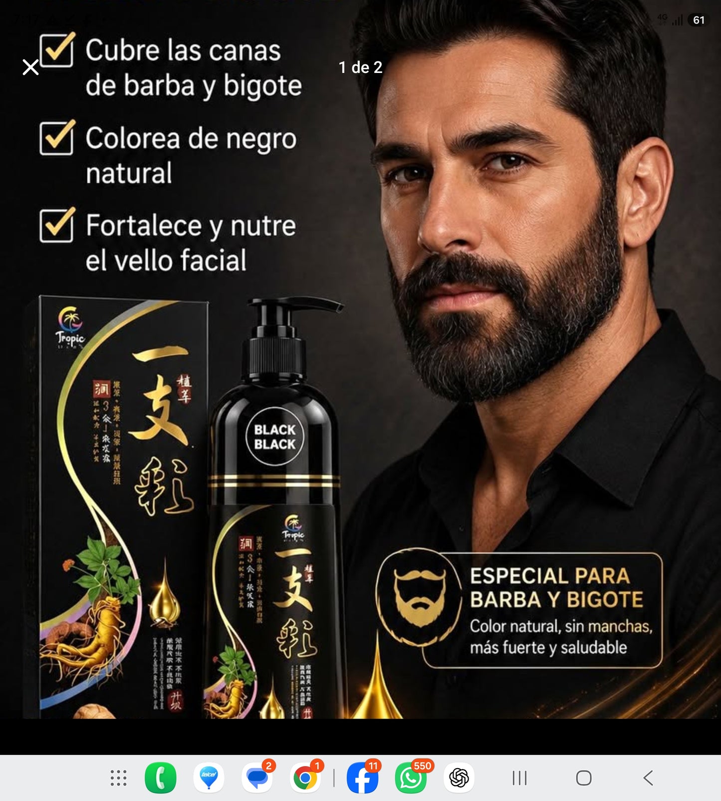 Shampoo tinte