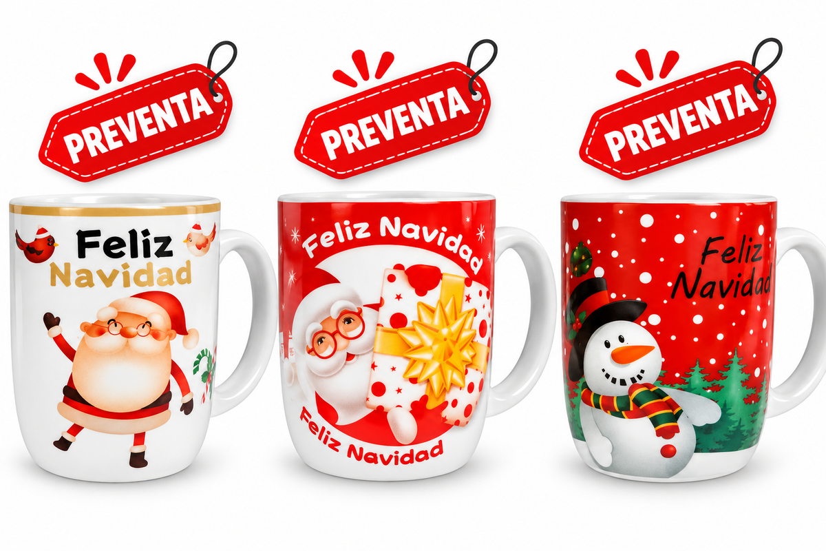 Tazas navideñas