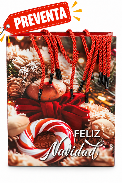 Bolsa de regalo navideño 10 pcs