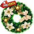 Corona navideña