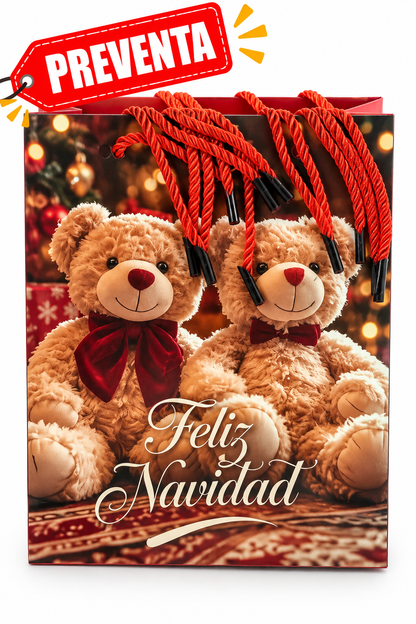 Bolsa de regalo navideño 10 pcs