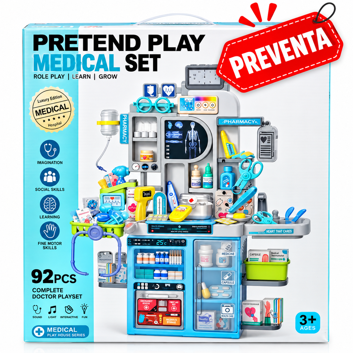 Juego set medico