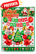 Globos navideños 23pcs