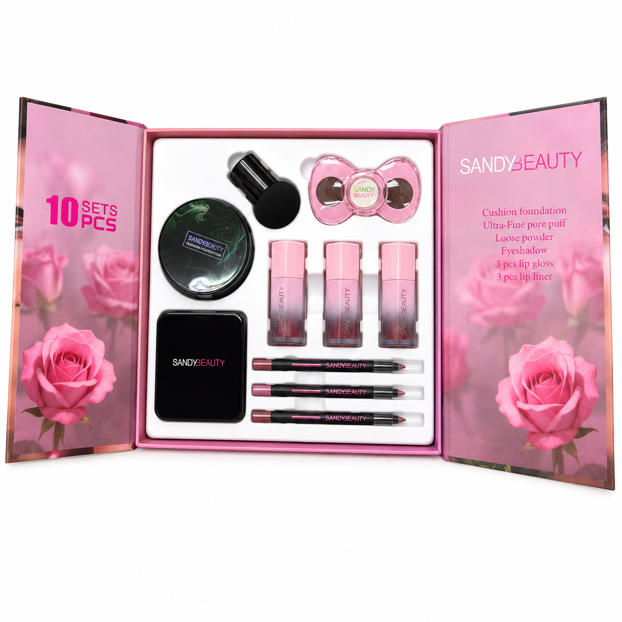 SET MAQUILLAJE SANDY