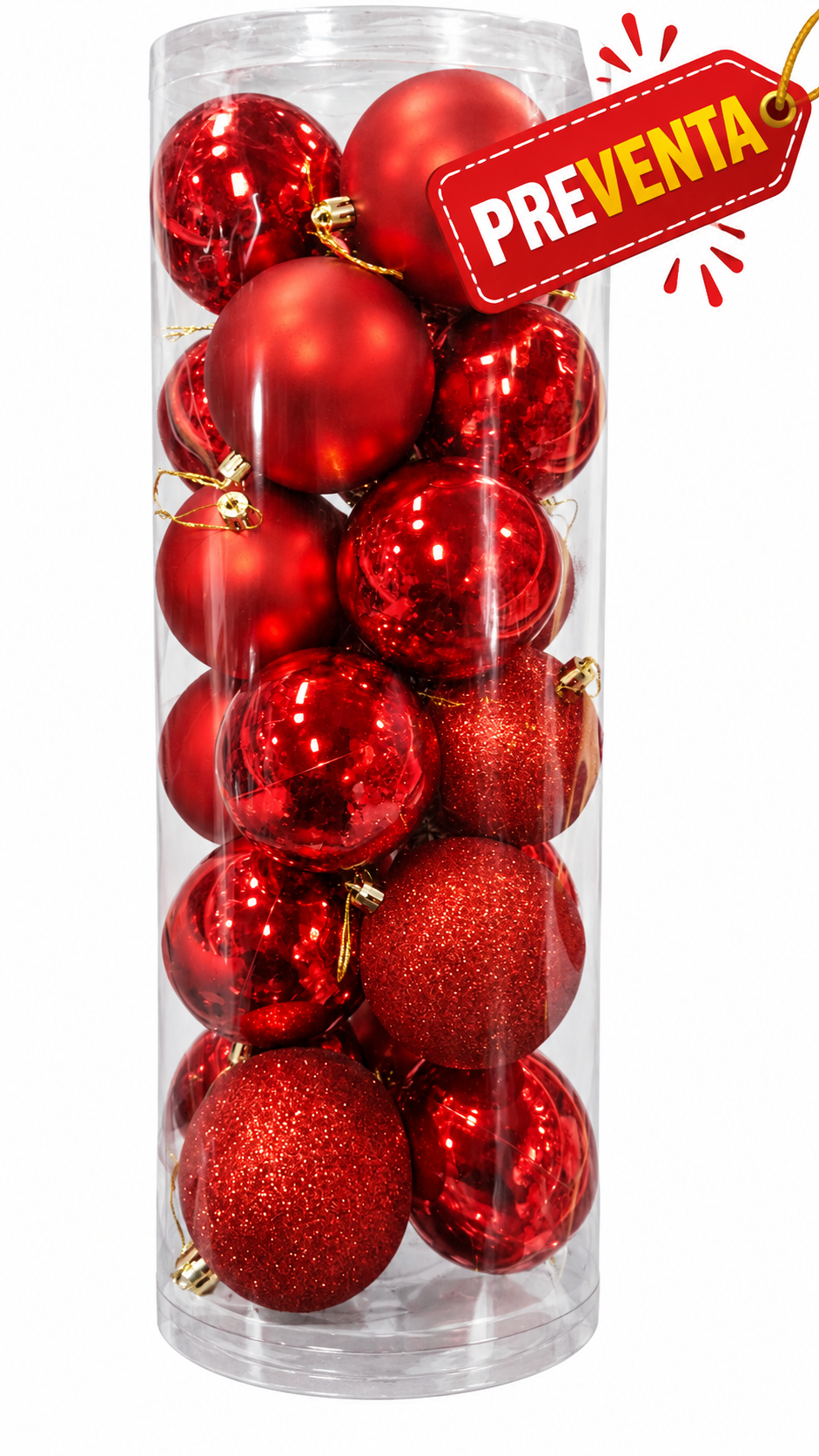 Esferas navideñas 24pcs